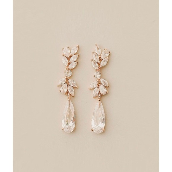 Jewelry - 14K Gold Plated Teardrop Earrings